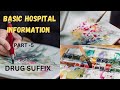 Drug suffix # कौन सी दवाई कितने इस्तेमाल होती है कैसे पता करे # by ET🙏🙏🙏