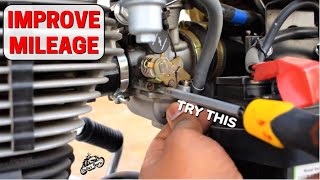 Mileage Issue In NEW Royal Enfield | Try This Method at HOME || Perfect Carb. Tuning