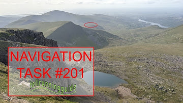 Navigation Task 201 #mapreading #contourlines #snowdonia