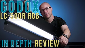 Godox  LC500R LED RGB Light Stick Review + ALL FX in REAL TIME + Manual