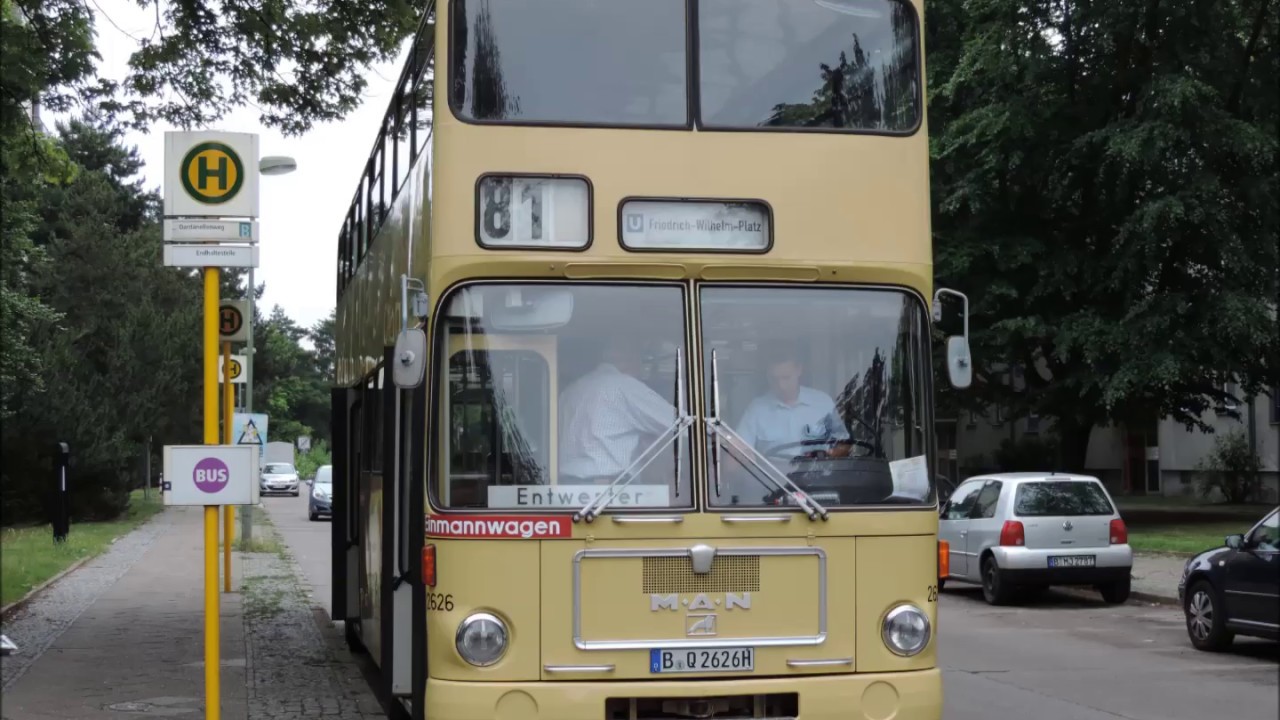 Sound MAN SD 200 Traditionsbus Berlin ex BVG Wagen 2626