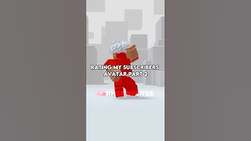 Rating My Subscribers Avatar Part 2 😁 #roblox #gaming #like #subscribe #shorts