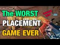 The WORST PLACEMENT GAME EVER [CRIMSON HEIST] - Rainbow Six Siege