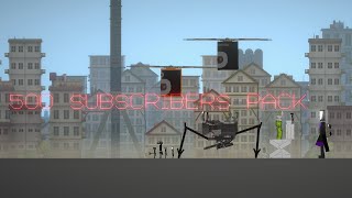 500 SUBSCRIBERS PACK | SKIBIDI TOILET | MELON PLAYGROUND