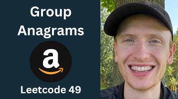 Group Anagrams - Leetcode 49 - Hashmaps & Sets (Python)