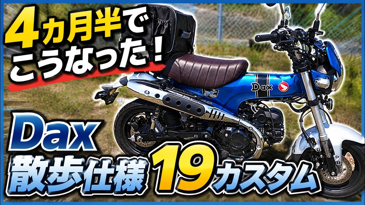 Dax Custom] How it looks after 4.5 months! Introducing 19 mods for