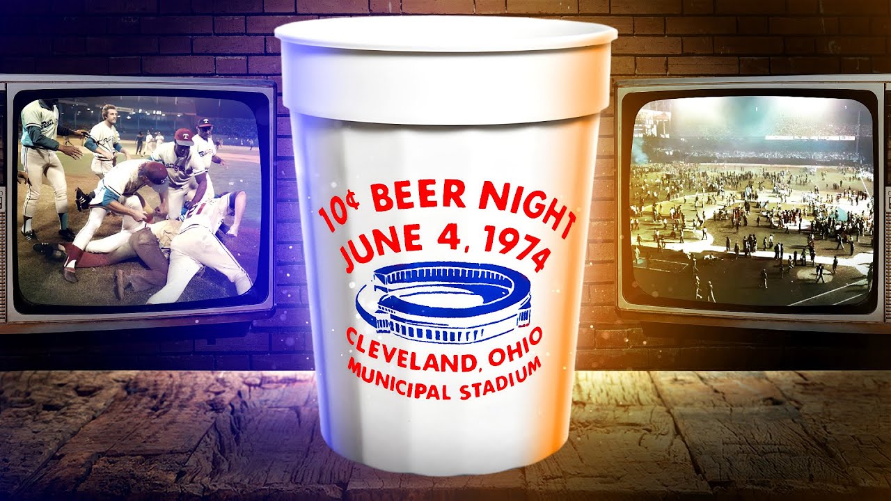 10 Cent Beer Night The Night Baseball Went Wild YouTube