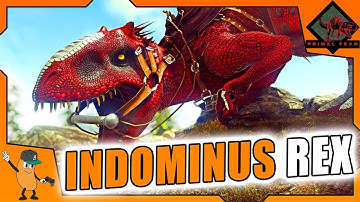 STEALING & HATCHING OUR FIRST ALPHA INDOMINUS REX EGG! | Primal Fear | Ark Olympus | EP7
