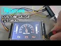 Nextion+Arduino Tutorial #4 Custom Gauge And Play Video