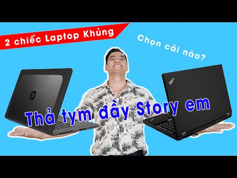 So Sánh Hiệu Năng Laptop HP Zbook 15 G3 Và Thinkpad P50