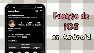 🍞 IPHONE FONT ON ANDROID | IOS BOLD ✨