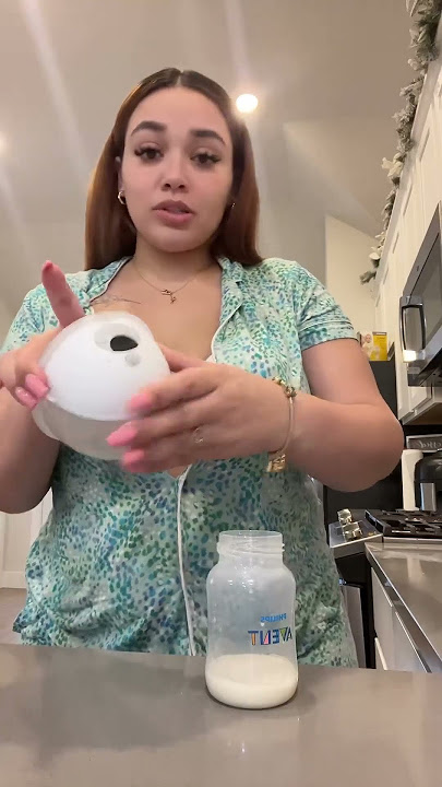 First breast pumping session using Momcozy M5. video by@laina 99 # #breastpump #breastfeeding