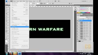 How to make MW2 style text/logo - ChromeDesignsHD [HD]