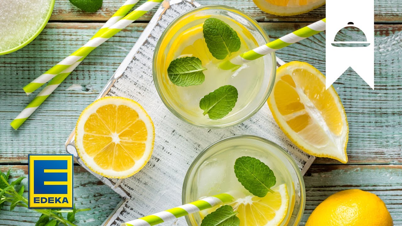 Zitronenlimonade Rezept | Erfrischende Limonade selber machen | EDEKA ...