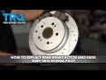 How to Replace Rear Brake Rotor and Pads 2009-2015 Honda Pilot