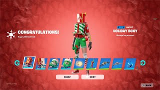 How To COMPLETE ALL WINTERFEST 2023 QUESTS in Fortnite (Daily Gift Presents)