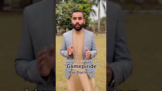 Advice for patients on glimepride | drzeeshanrafaqat diabetes trending antidiabetic advice abc