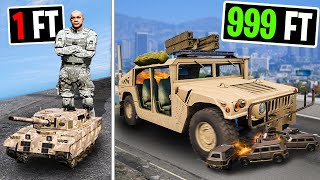 Upgrading Smallest to Biggest Military Car on GTA 5 RP screenshot 3