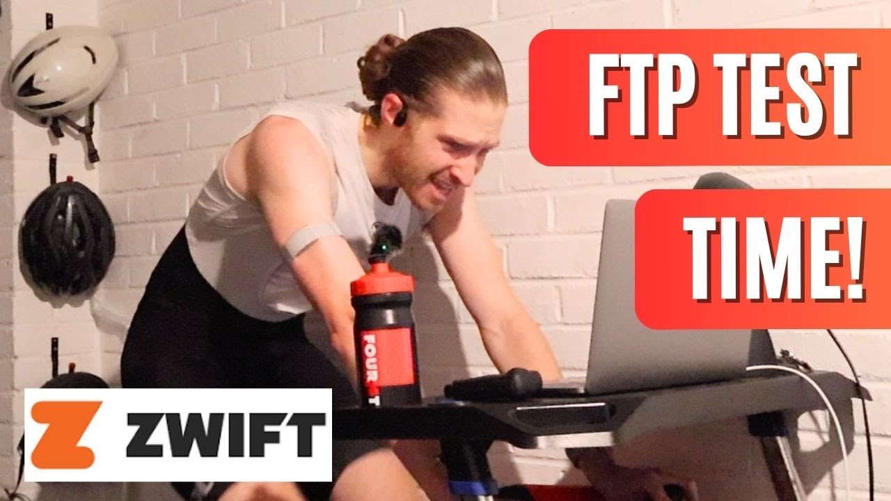 Мой первый тест ZWIFT FTP за 2 года.