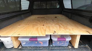 Building the Sleeping Platform for my Truck Camper by Tyler Nowak 4,386 views 11 months ago 10 minutes, 7 seconds