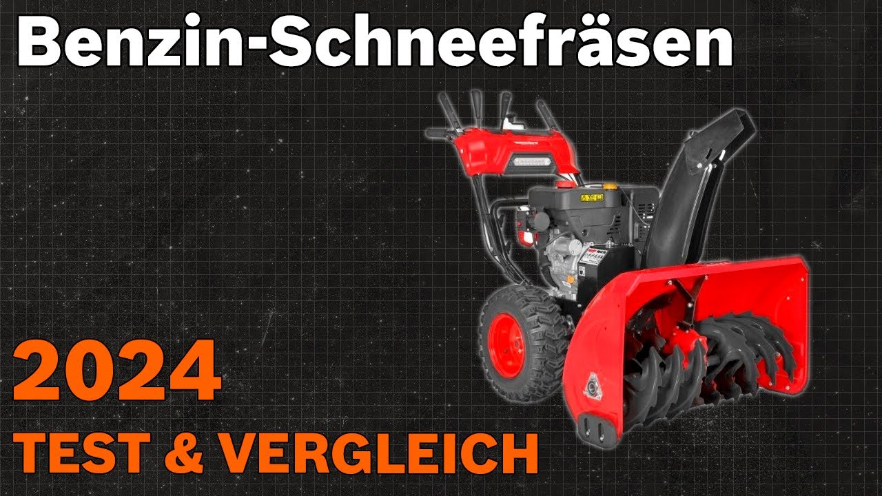 TOP–7. Die besten Benzin-Schneefräsen. Test & Vergleich 2024 | Deutsch