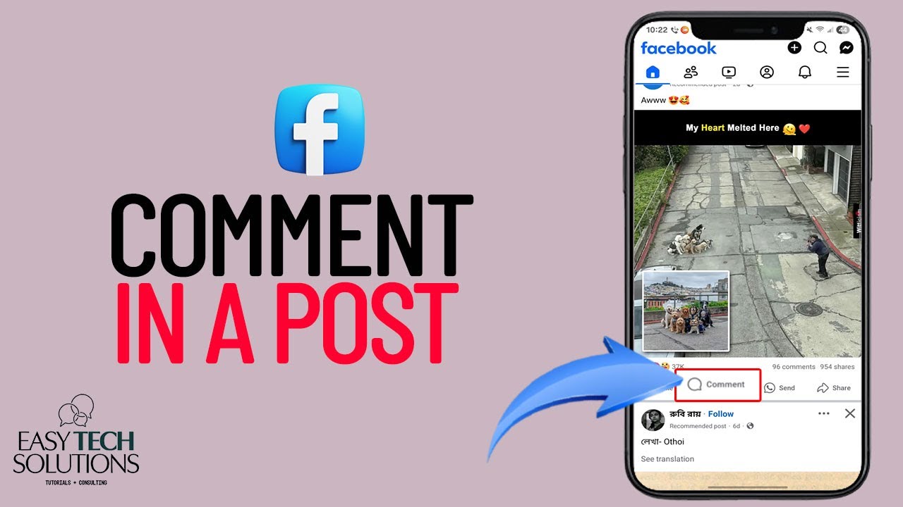 How to Comment on Facebook Posts (Beginner Tutorial 2025) - YouTube