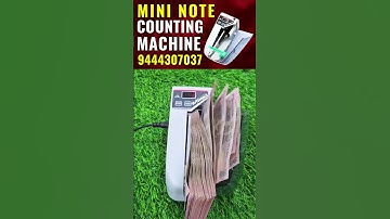 Mini Note Counting Machine | Handy Counter Machine #machine #shorts