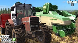 West Coast Krone Contract - Farming Simulator 17 - Ep.11 With Wheel Cam