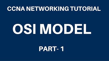 CCNA in Hindi - OSI Model Part 1 - Seven Layer Technologies Lucknow