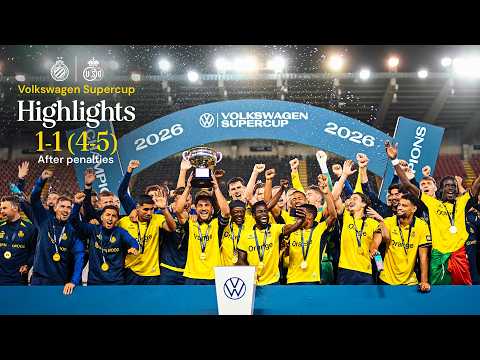 OUR SECOND BELGIAN SUPERCUP 🏆 | HIGHLIGHTS Club Brugge - Union