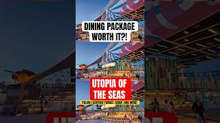 HONEST REVIEW! 4-Day Dining Package on Utopia of The Seas! #royalcaribbean #cruise #vacation