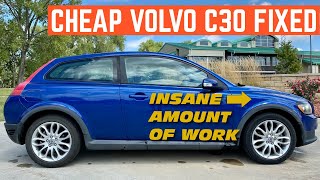 CLEARING The Final Code On My CHEAP Volvo C30 Took 4 HOURS *Shifter Blind*