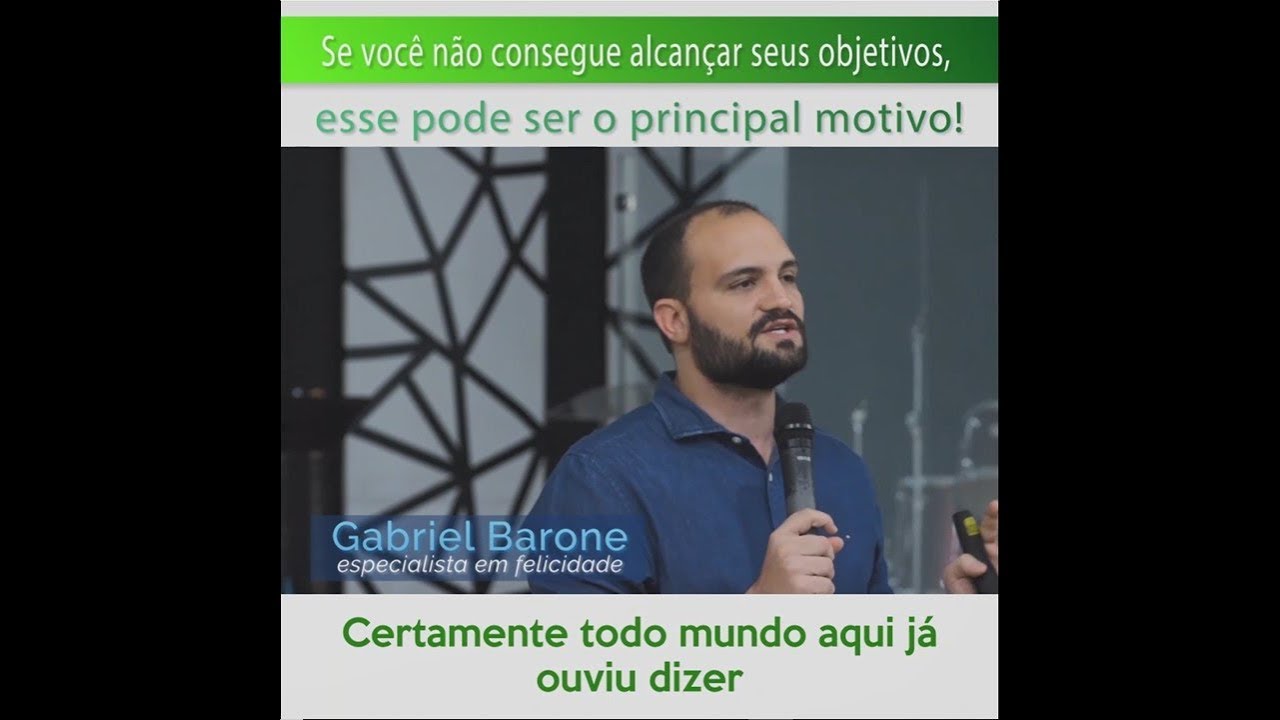 Se você não consegue alcançar seus objetivos, esse pode ser o principal motivo! (Gabriel Barone) casamento blindado baixar livro pdf