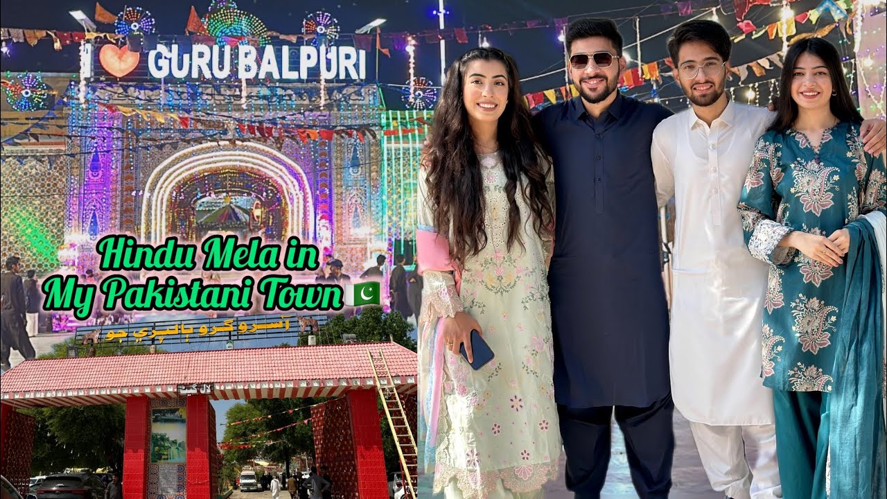 How Hindus celebrate festivals in a small town of Pakistan🇵🇰| Guru balpuri mela♥️