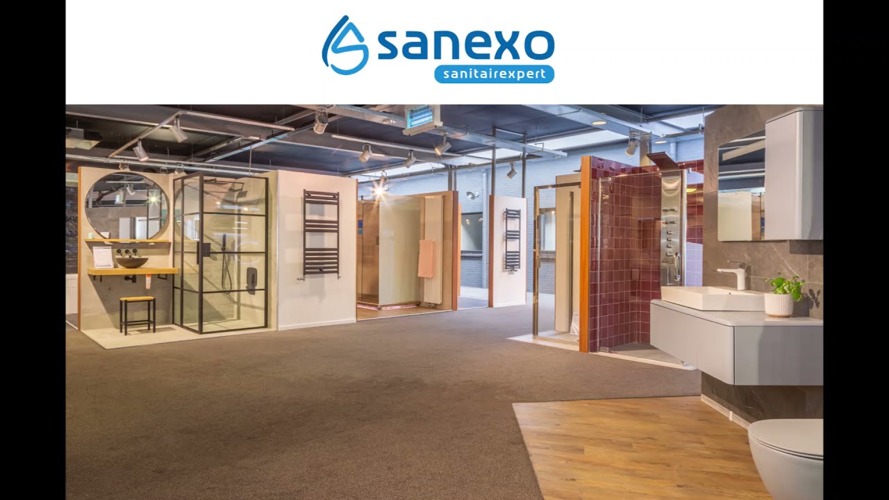 Douchedeur Rosa Nisdeur - 80x200 Pendeldeur 8mm - Helder Glas - Antikalk - Mat Zwart