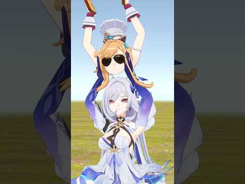 客寄せエスコVSスカーク #genshinimpact #原神 #hoyocreators