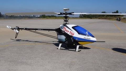 T-Rex 700 Gasser (by HELIBUG) with  Helicommand 3D