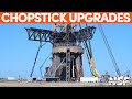 Mechazilla Chopsticks Upgraded | SpaceX Boca Chica