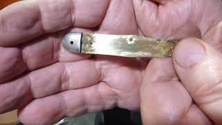 Part 3 RESTORING A 60 YEAR OLD SCOUT KNIFE @Nebulax123