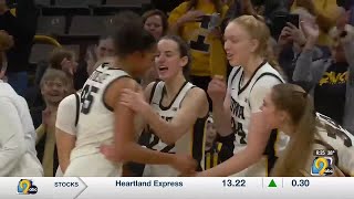 Hannah Stuelke sets new CarverHawkeye Arena record after scoring 47 points against Penn State