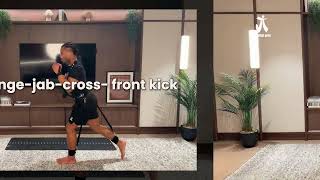 12 MIN KICKBOXING INTERVAL WORKOUT | JUMP & STRIKE CARDIO | BEGINNER | NO EQUIPMENT