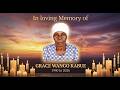 MAMA GRACE WANGO FINAL SEND OFF 