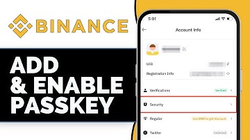 How to Add Passkey on Binance App | Enable Binance Passkey in App