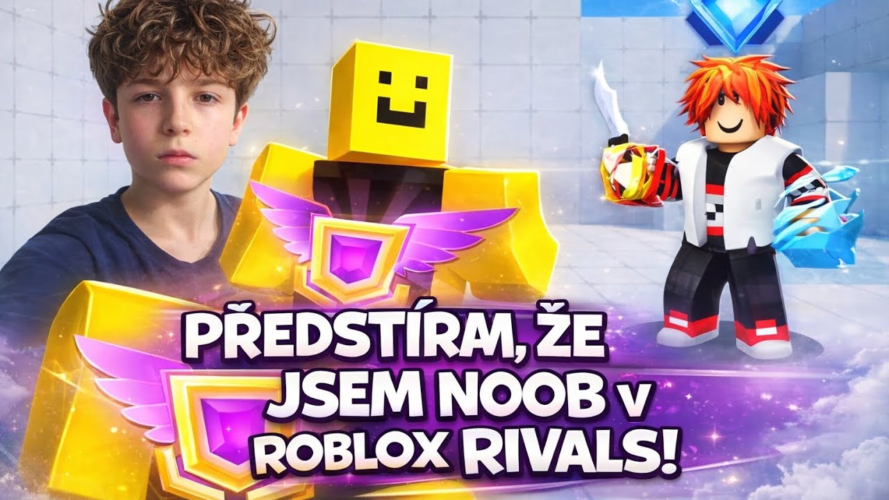 Zahrál jsem si roblox ranked jako noob ale byl jsem profík. 