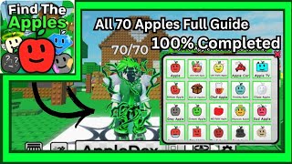 Roblox Find The Apples l Full Guide l 100% Complete  screenshot 1
