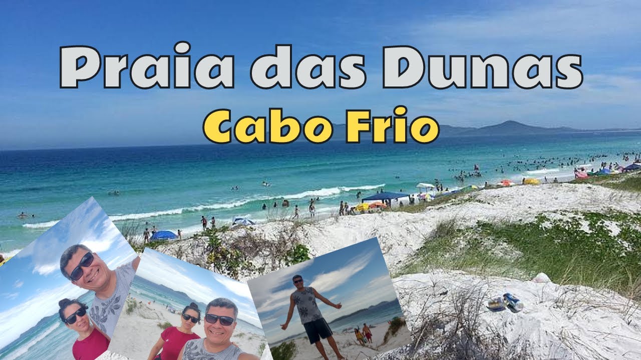 Praia das Dunas Cabo Frio YouTube