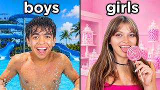 Boys vs Girls Vacation in Europe!