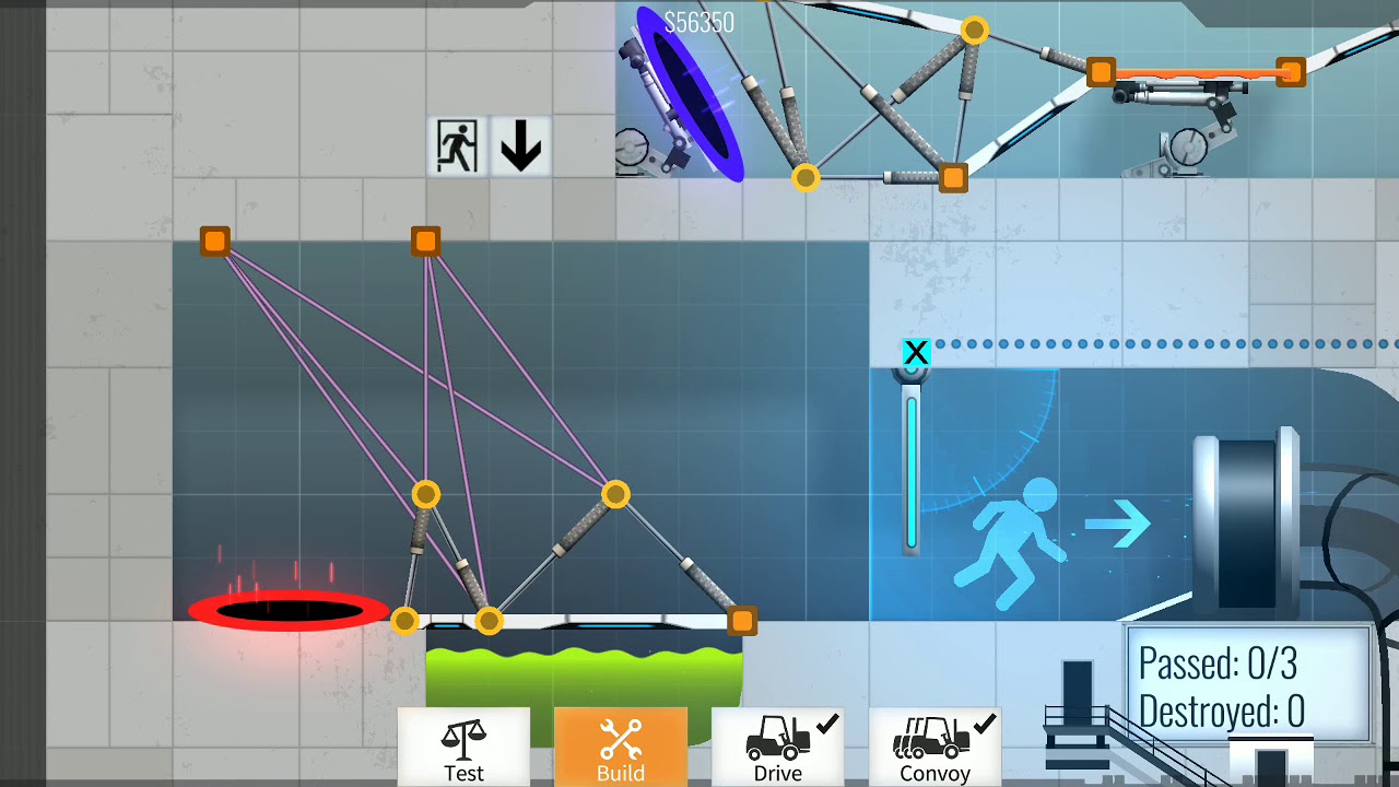 Bridge Constructor Solution Portal 36 - YouTube