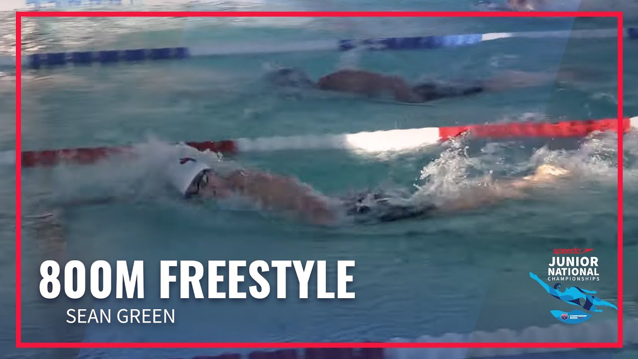 Sean Green Takes Gold in 800M Freestyle 2022 Speedo Junior National