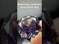 Rare Alexandrite ring restoration 😱💎 #restoration #antique #gemstone #rare #treasure #diamond